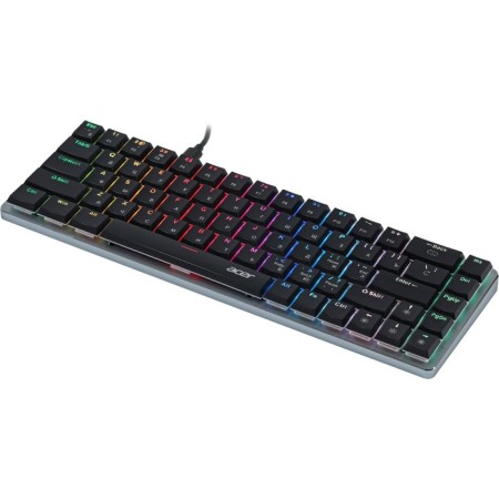 Acer OKW302 Keyboard Silver USB for Gamer LED (ZL.KBDCC.01C)-4