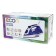 Iron ECON ECO-BI2402, 2400W, ceramic sole, 40 g/min, 220 ml, white-blue color