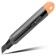 Technical knife Deli HT4018C 112889, Softtach, Gray, 18 mm