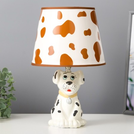 Table lamp "Satisfied dog" h = 18 cm, (220v/e14) MIX RISALUX-9