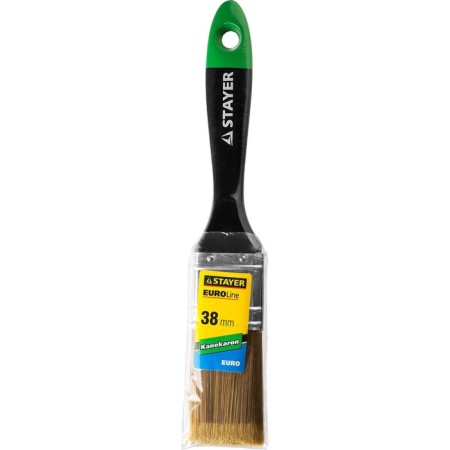 Brush flat STAYER Universal-ARTEX, artificial bristles, wooden pen, 38 mm-1