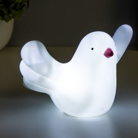 Night Bird LED from batteries white RISALUX-2