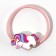 Hair gum "Funny Unicorn", Diam. 3 cm