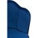 Computer chair BUD Metal/velor, chrome/blue 56x54x70 cm