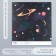 Scrapbooking paper "Universe" density 180 g 15.5x17 cm