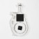 Watch walls, series: photo frames, "guitar", discrete move, 34 x 47 cm, dial 14 cm