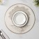 A set of napkins of serving shares "Tree", 2 pcs, d = 38 cm, beige color