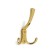Furniture tundra hook TKT003 Light, three -rod, gold