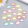 Decor for the creativity of PVC "Rainbow and Cloud" set of 20 pcs 0.2x2x1.7 cm