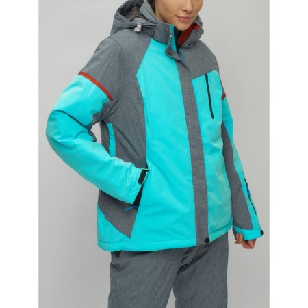 Ski suit, size 54, turquoise color-25