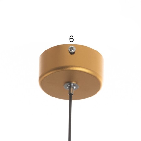 Lucas Lumber LED 5W 4000K matte gold 3x3x60-160cm-4