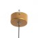 Lucas Lumber LED 5W 4000K matte gold 3x3x60-160cm