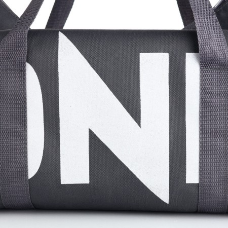 Female sports bag, textura, small size, gray color-4