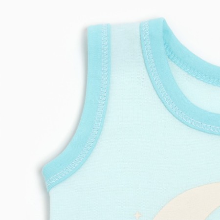 A set for a boy (T-shirt/panties per diapers), color blue/month, height 80-86 cm-1