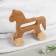 Wooden massager "Horse", 4 videos, 15 cm