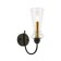 Wall lamp EVOLUCE. Sle112401-01. Rammo. 1x40 W, E14, 10x33 cm, black color