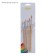 Set of brushes nylon 6 pieces: No. 1, 2, 3, 4, 5, 6, round
