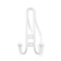 Hook furniture tundra TKT002 Light, three -rod, white
