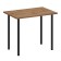 Light 1 kitchen table, 600 × 900 × 730 mm, the color of the oak van