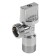 Ball "STM" 1/2 "x1/2", external carving, corner, butterfly, for household appliances, chrome