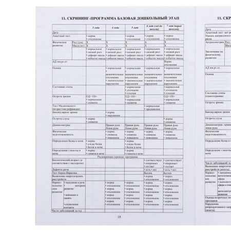 Medical card of the child A4, Form No. 026/U-2000, 16 sheets, blue-20