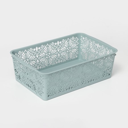 Floral storage basket, 30 × 19.5 × 9.5 cm, color mix-1