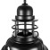 Lamp Bayerlux 1249/1bk E27 40W Black 29.5x29.5x32-132 cm