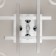 Ceiling chandelier "Virta" E14 4x60 watts
