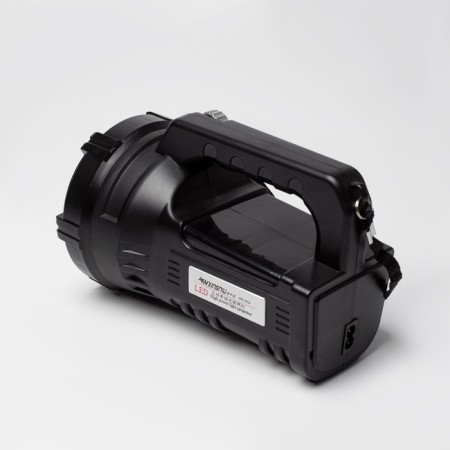 Flight battery flashlight, 10 W, 5000 mAh, LED, 3 modes, 12.5 x 23 x 14 cm-2