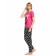 A set of T -shirts and trousers female, size XXS, raspberry color