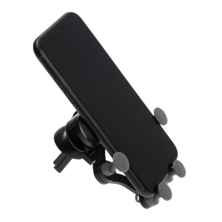 Cartage phone holder to a deflector, selfless 6-9.5 cm, black-2