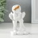 Polystone souvenir "Snow -white angels - explanation" 8x5x11 cm