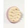 Brush d/washing and massage of the head silicon/plastic 7.5*7.5*6.5 cm roses package QF