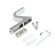 Furniture hook Cappio anemone, one -rod, chromium color