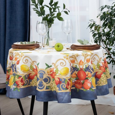Southern Fruits d = 215 cm with GMVO, 100% cotton, sarzha 190 g/m2-1