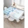 Tables on the table "Festive eggs", rectangular, Saten, size 145x180 cm