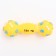 Brying toy "dumbbell 500 kg", 17.5 cm, yellow