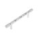 Cappio bracket handle, m/o 96 mm, plastic, chromium color