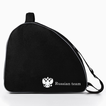 Bag for roller skates "Russian Team", 40x32x20 cm, black color-4