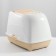 Domik toilet for cats closed with a door 50*38*37 cm, beige-white