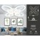LED ceiling LED with Ambrella Light, Original, FA4493, 8XLED, 134 W, 10050LUM, 3000-6400K, white color.