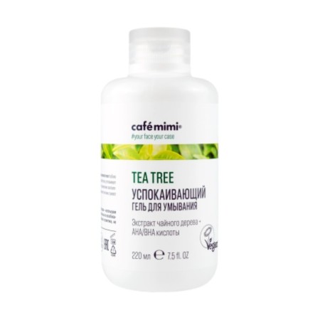 Café Mimi Tea Tree washing gel, soothing, 220 ml