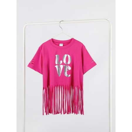 T -shirt Children's Amarobaby Rope, height 134 cm, pink color-8
