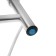 Robin electric heated towel rail, 500x600 mm,