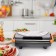The KitFort CT-3625, 750 W sandwich, anti-stick coating, black-sustained