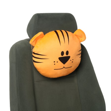 Pillow on the head restraint Matech Mimimish Line, 33 x 31 x 10 cm, orange-5