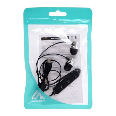 Luazon T11 headphones, wireless, vacuum, Tue 4.1, microphone, 80 mAh, silver-7