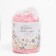 Towel Ethel "Happy New Year" Pink color, 50x90cm, 100% cotton, 340 g/m2