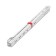 Roller guides tundra, l = 350 mm, thickness 0.8 mm, white, 2 pcs.