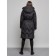 Coat insulated winter female, size 46, black color